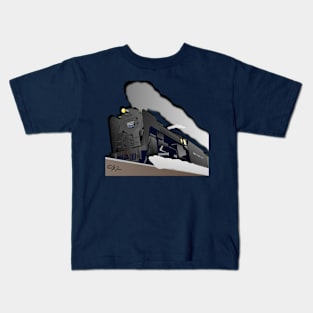 Wakes of Steam on the Water Level Route Kids T-Shirt